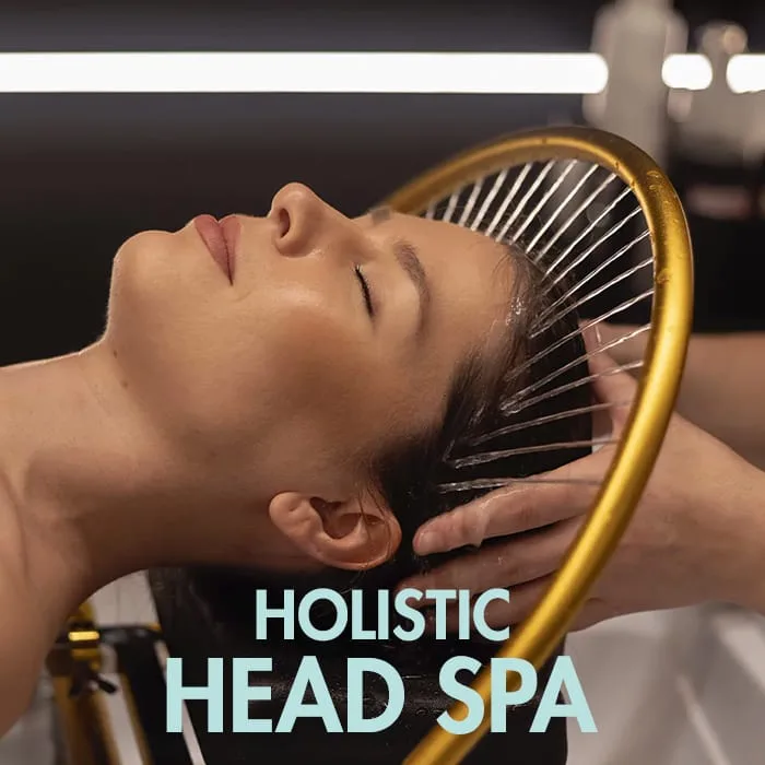 Illustration du rituel Head Spa présentée par Montanan